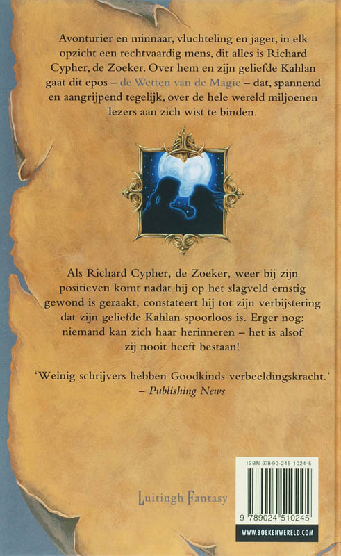 Ketenvuur / De wetten van de magie / 9 achterkant