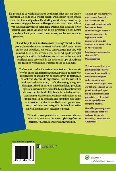 Trainen met resultaat achterkant