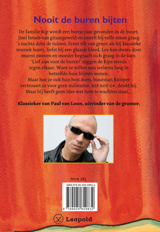 Nooit de buren bijten achterkant