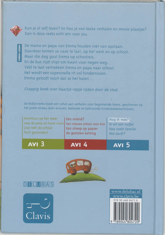 Mag ik mee? / AVI 5 / Robijnreeks achterkant