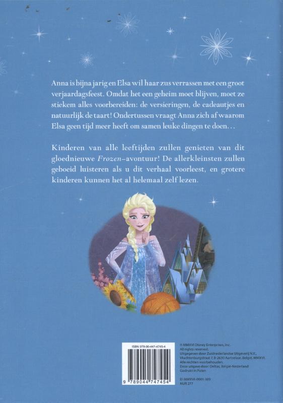 Disney Frozen Fever  -   Elsa's geheime plan achterkant