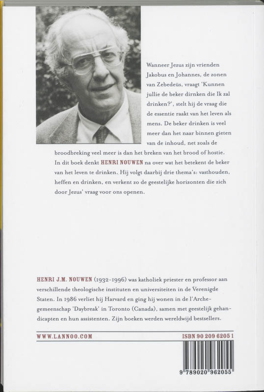 Kun je de beker drinken ? achterkant