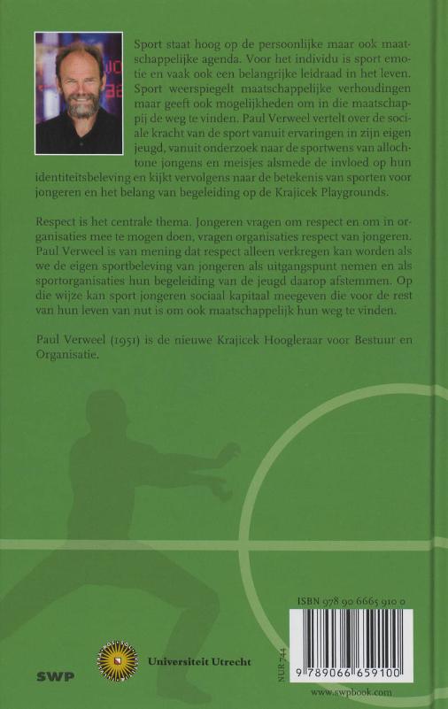 Respect in en door sport achterkant