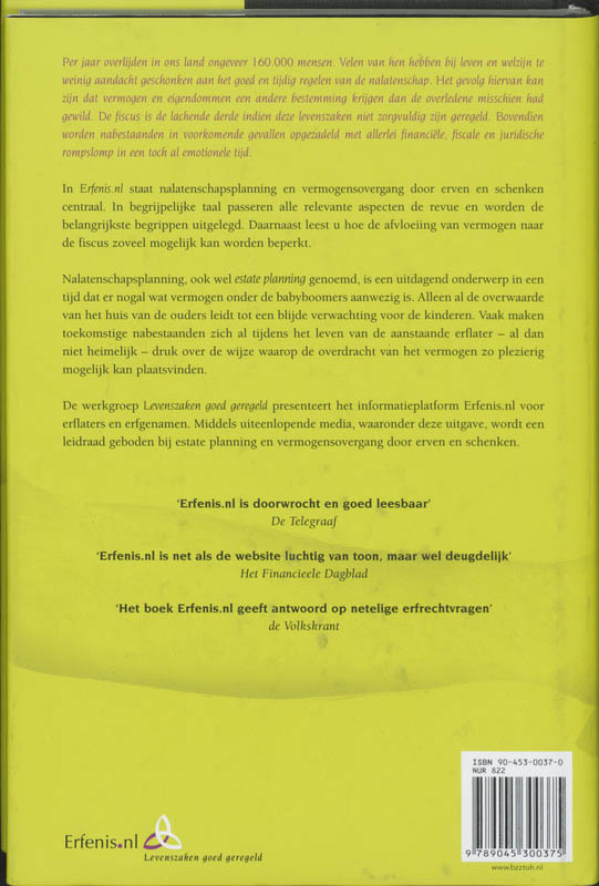Erfenis.Nl achterkant