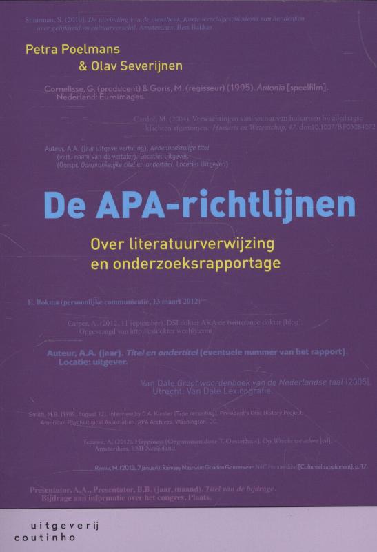 De APA-richtlijnen