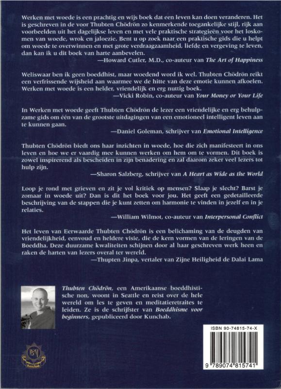 Werken met woede achterkant