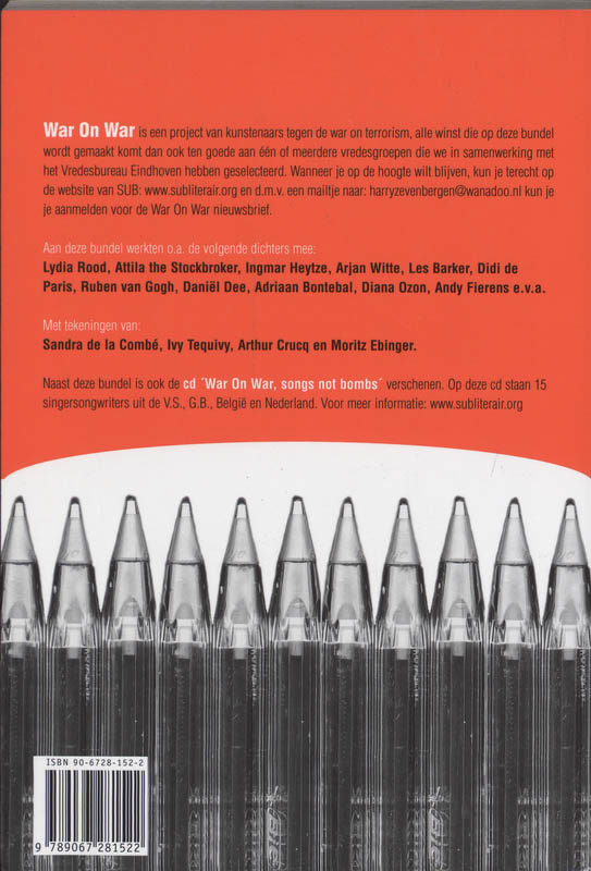 War On War achterkant