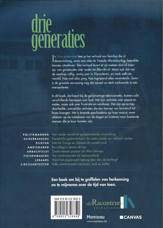 Drie generaties achterkant