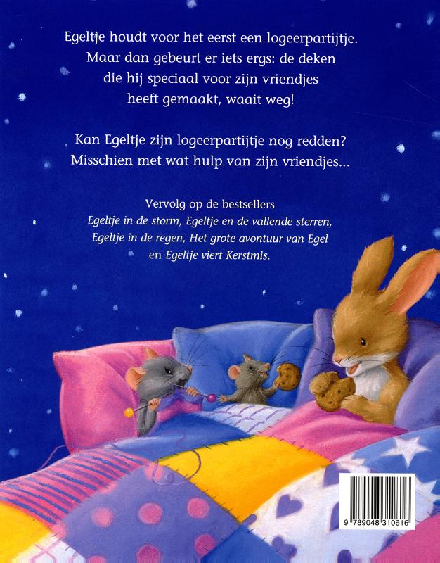 Egeltje en het logeerpartijtje achterkant