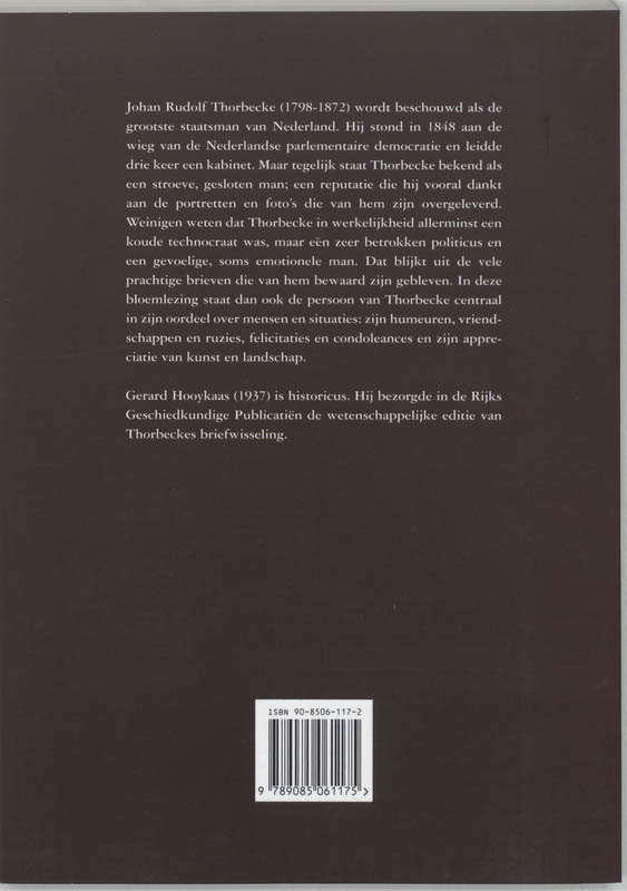 Thorbecke achterkant