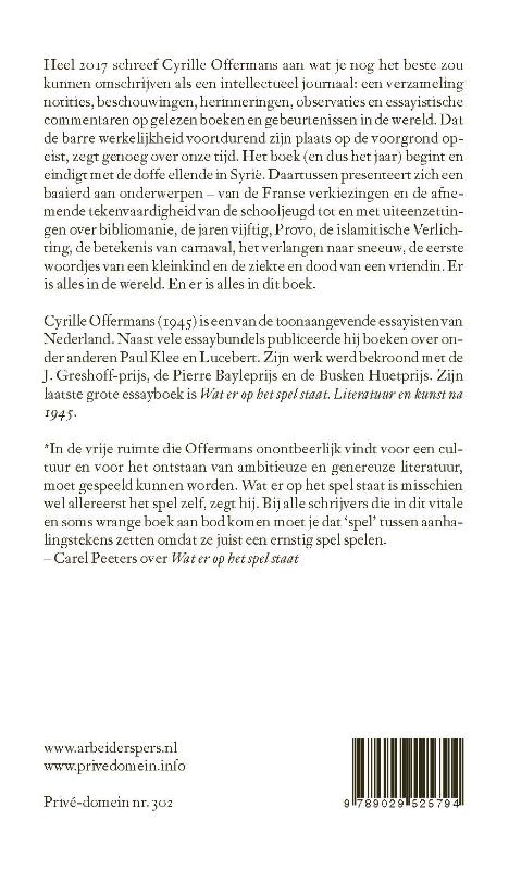 Een iets beschuttere plek misschien achterkant