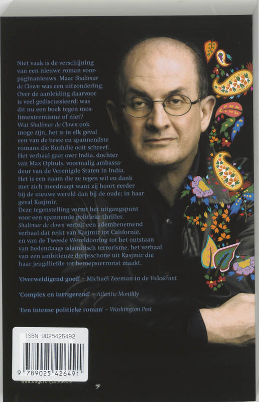 Shalimar de clown achterkant