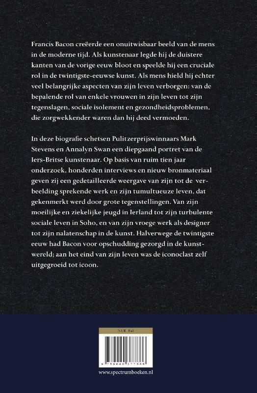 Francis Bacon: Openbaringen achterkant