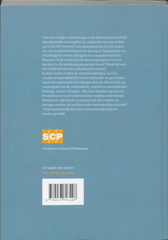 Sociale veiligheid ontsleuteld achterkant