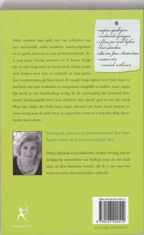 Als Ik Er Niet Meer Ben achterkant