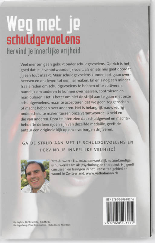 Weg Met Je Schuldgevoelens achterkant