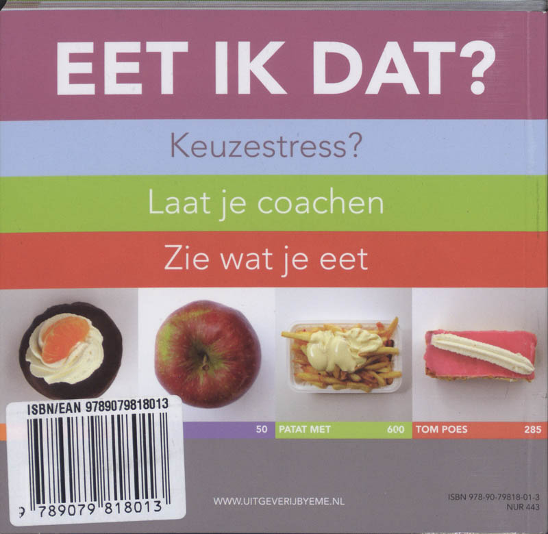De Calorie coach achterkant