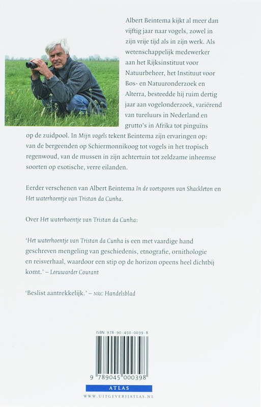 Mijn Vogels achterkant