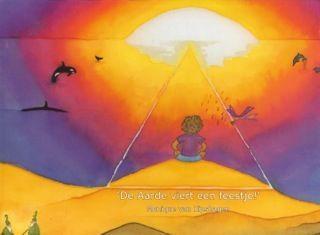 De Aarde viert een feestje! (16 bij 12 cm)