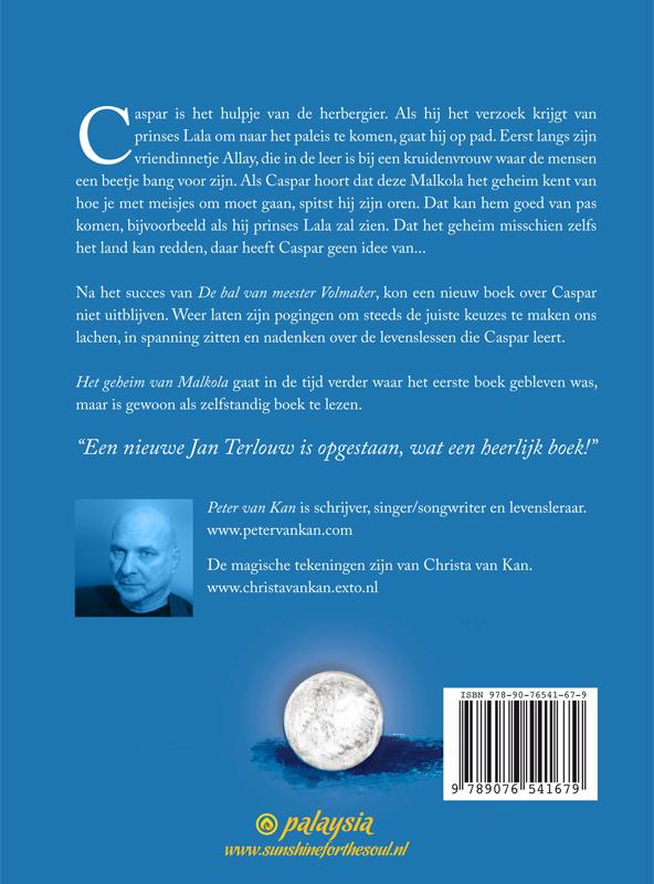 Het geheim van Malkola / De avonturen van Caspar achterkant