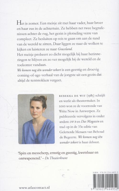 We komen nog één wonder tekort achterkant