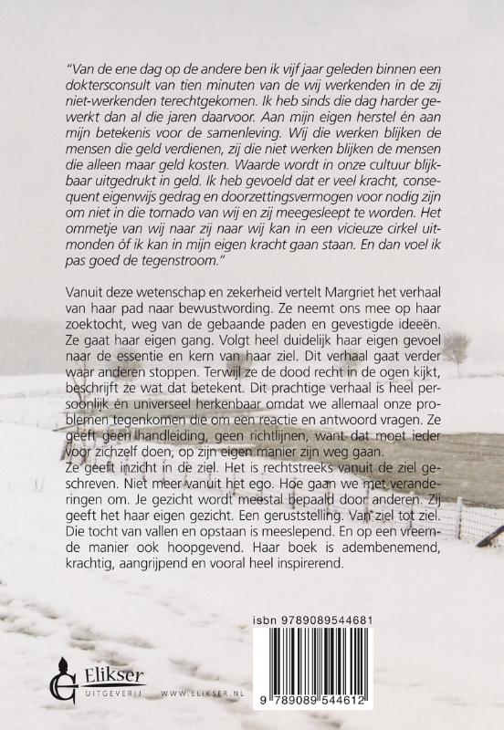 Langs de rafels van mijn bestaan achterkant