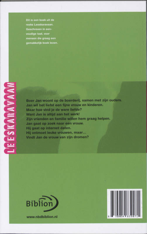 Boer vindt vrouw achterkant