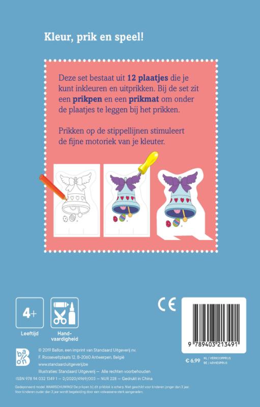 Pasen - Kleur- en prikblok / Pasen / 0 achterkant