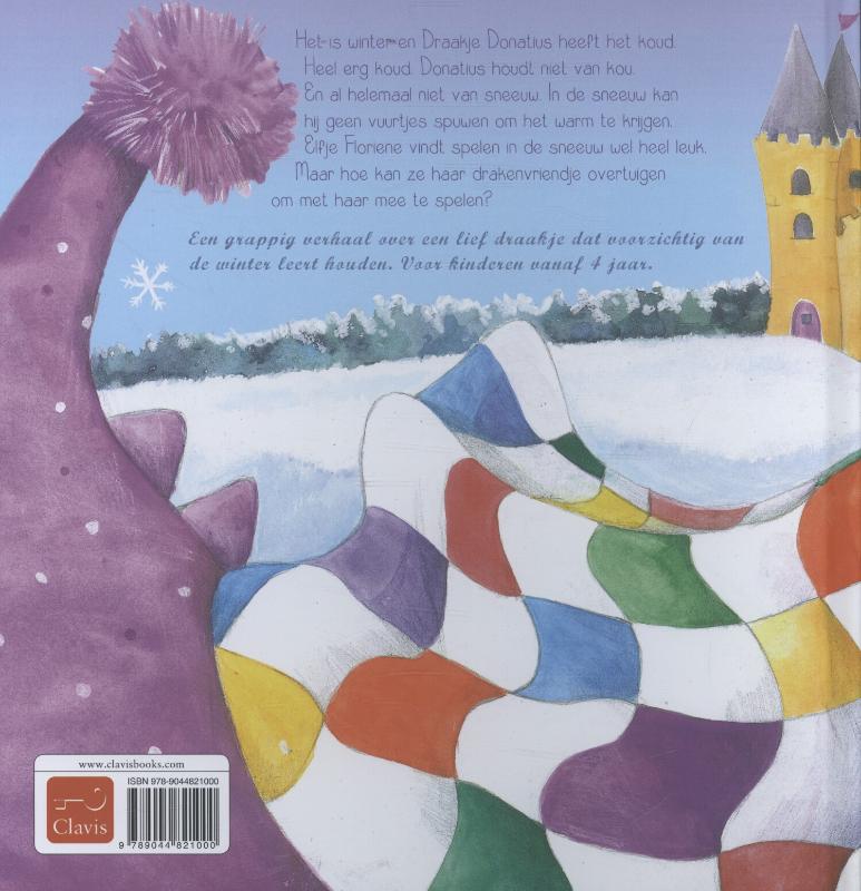 Draakje Donatius  -   Draakje Donatius heeft het koud achterkant
