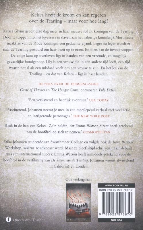 Tearling 2 -   De invasie van de Tearling achterkant