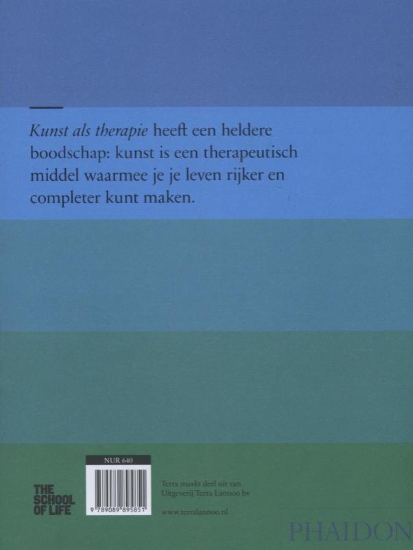 Kunst als therapie achterkant