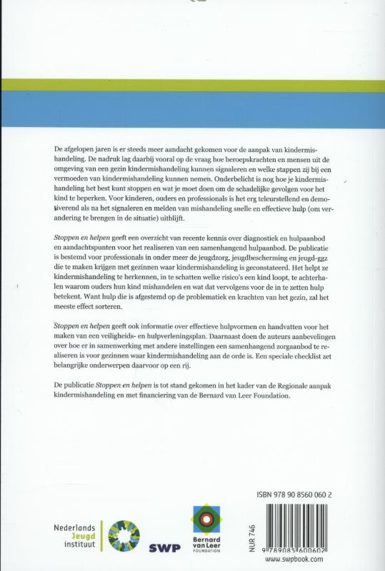 Stoppen en helpen achterkant