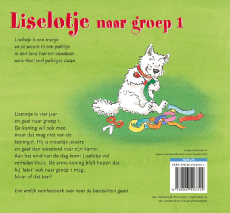 Liselotje Naar Groep 1 achterkant