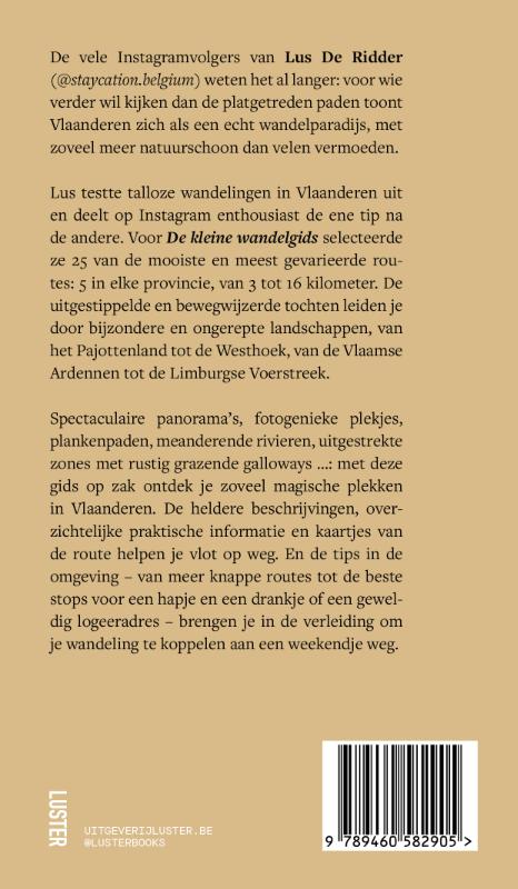 De kleine wandelgids achterkant