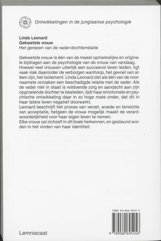 Gekwetste vrouw / Ontwikkelingen in de Jungiaanse psychologie achterkant