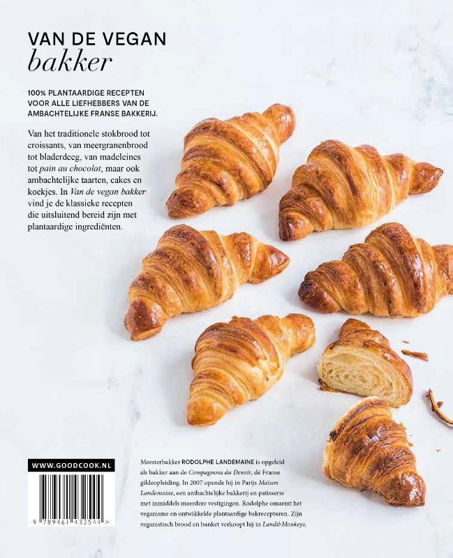 Van de vegan bakker achterkant