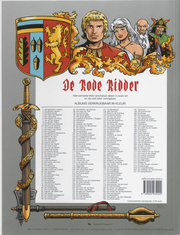 Rode Ridder 221 De Spiegeldemon achterkant