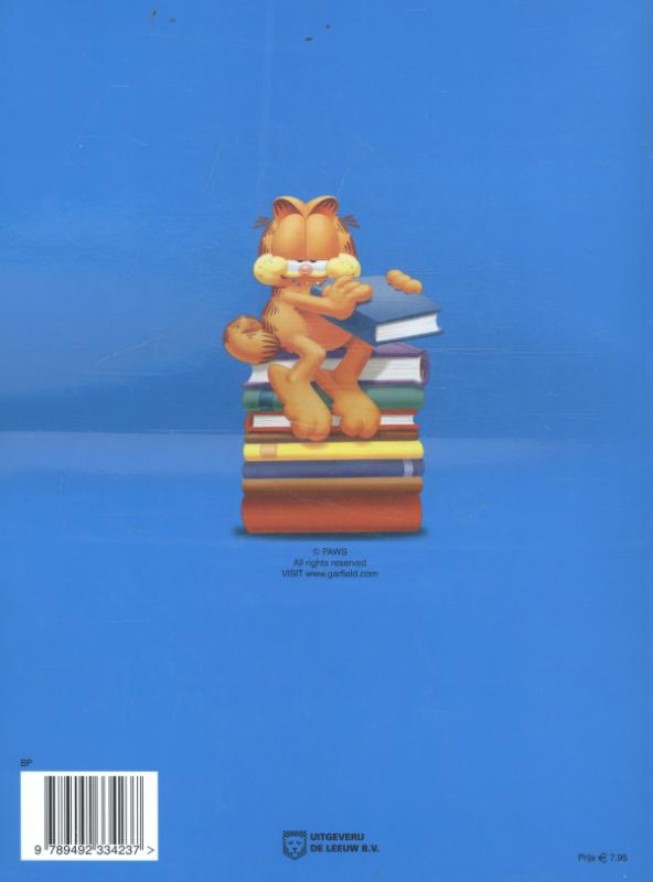 Garfield dubbelalbum 35. achterkant