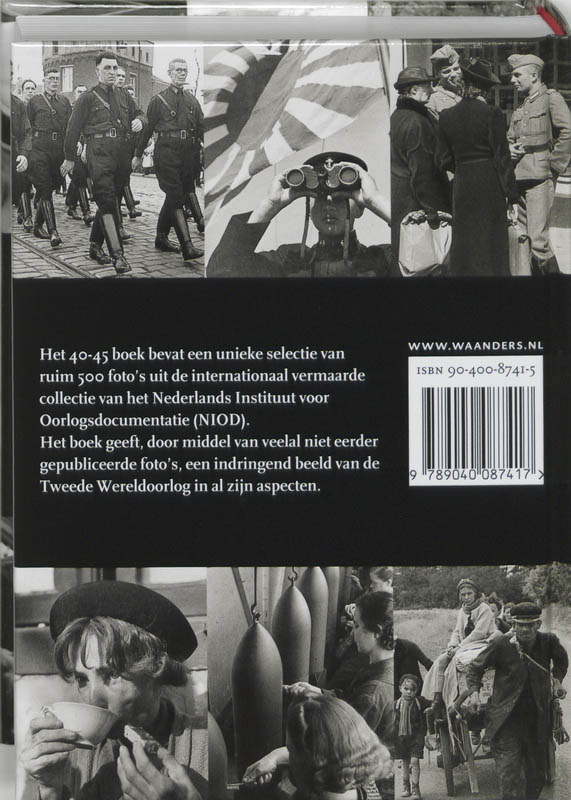 Het 40-45 boek achterkant