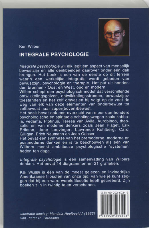 Integrale Psychologie achterkant