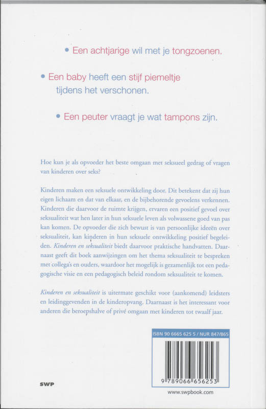Kinderen en seksualiteit achterkant