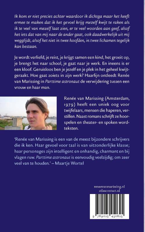 Parttime astronaut achterkant