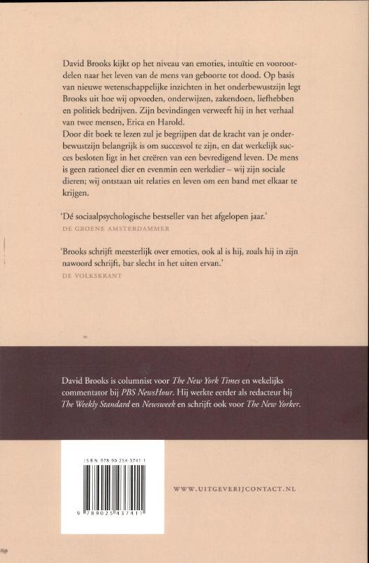 Het sociale dier achterkant