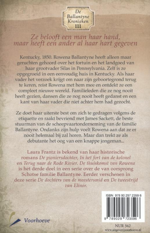 De thuiskomst van Rowena / De Ballantyne Kronieken / 3 achterkant