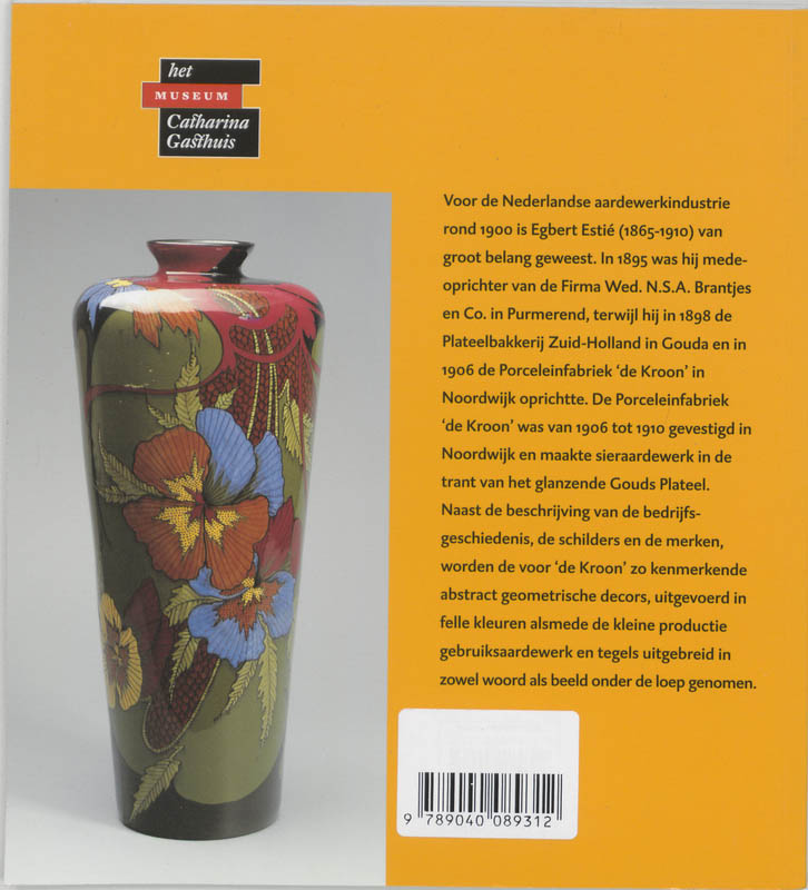 Porceleinfabriek de Kroon achterkant