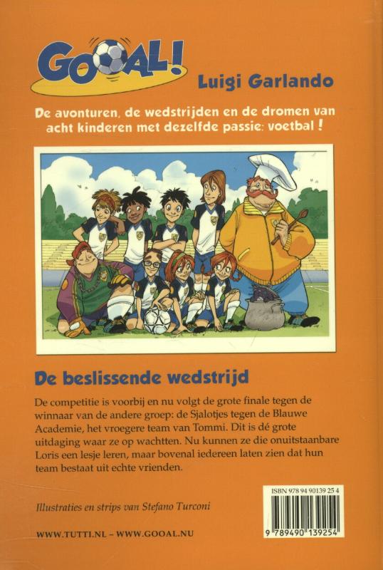 De beslissende wedstrijd / Gooal! / 5 achterkant