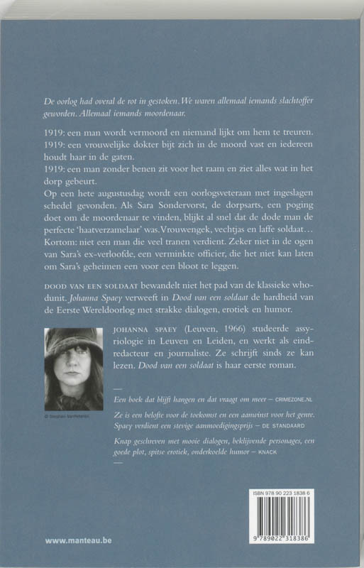 Dood van een soldaat achterkant