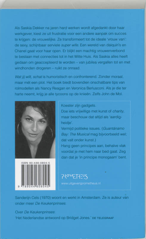 Wat Jij Wilt Schat achterkant