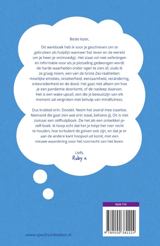 De mindfulnessgids om niet gek te worden achterkant