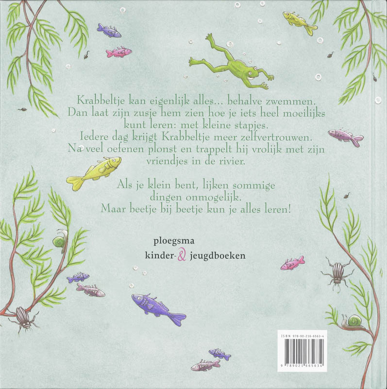 Ik Kan Zwemmen ! achterkant